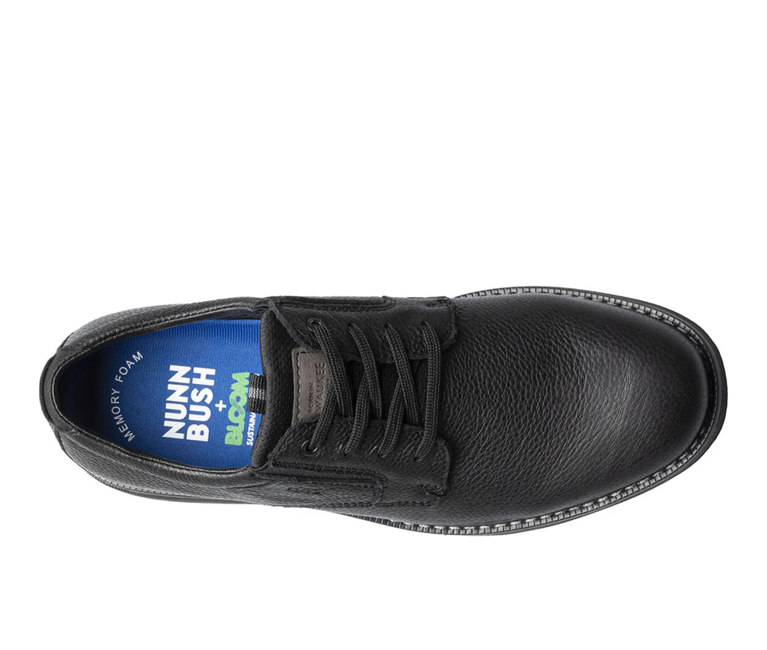 Men's Nunn Bush Otto Plain Toe Oxfords - Image 6