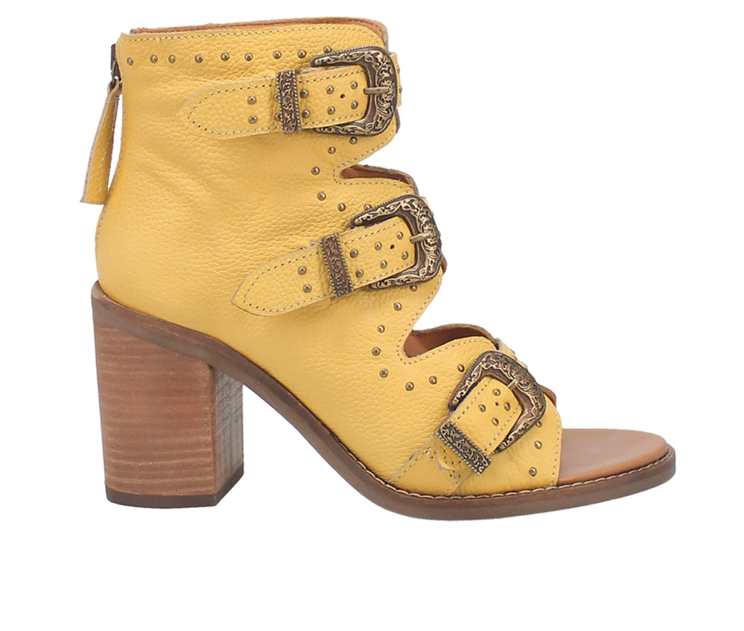 Women's Dingo Boot Ziggy Western Sandal Booties