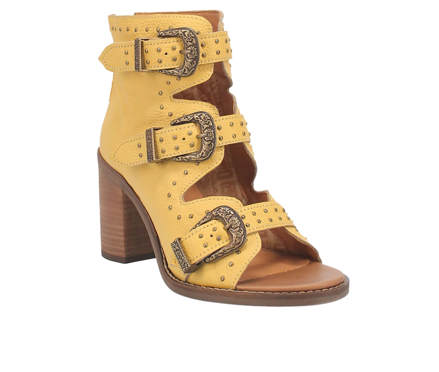 Women's Dingo Boot Ziggy Western Sandal Booties - Image 2