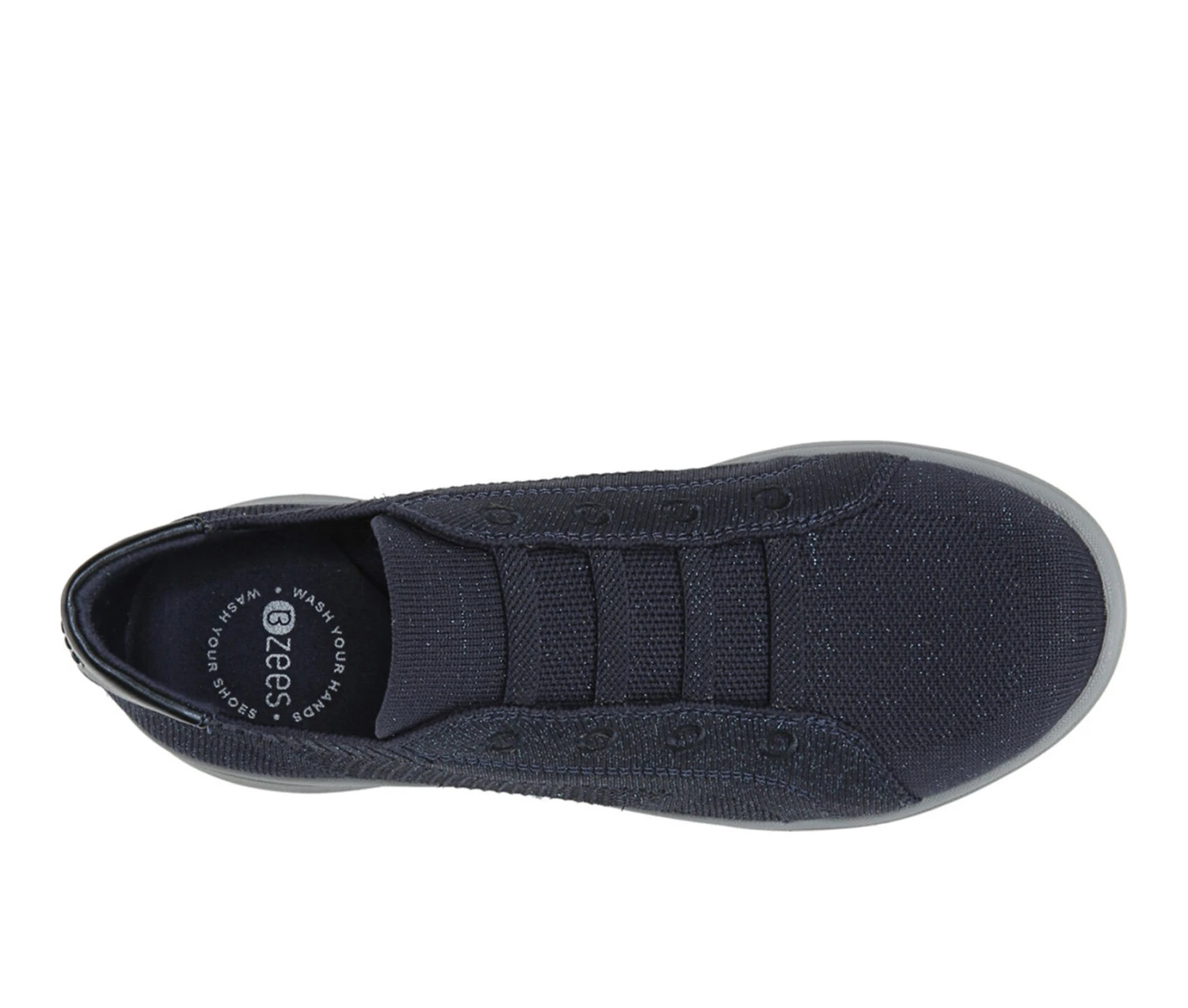 Women's BZEES Golden Knit Sneakers - Image 6