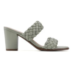 Women's White Mountain By Far Heeled Dress Sandals