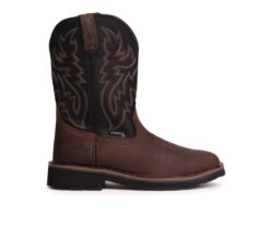 Men's Wolverine 10765 Rancher Waterproof Steel Toe Work Boots