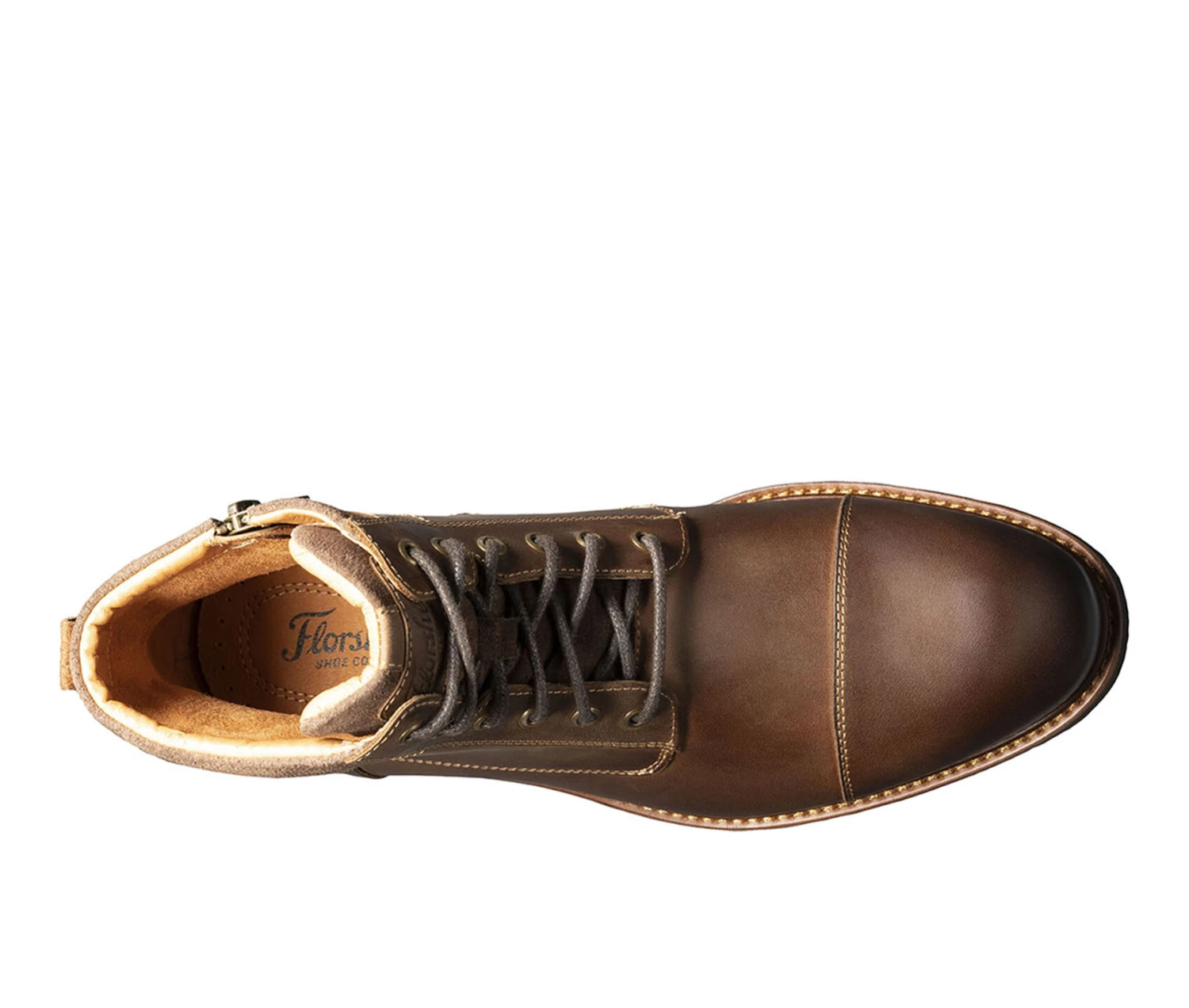 Men's Florsheim Chalet Cap Toe Lace Boots - Image 6