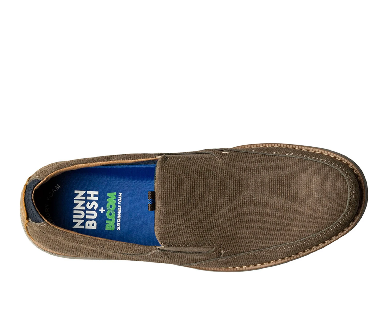 Men's Nunn Bush Otto Moc Toe Slip Loafers - Image 6