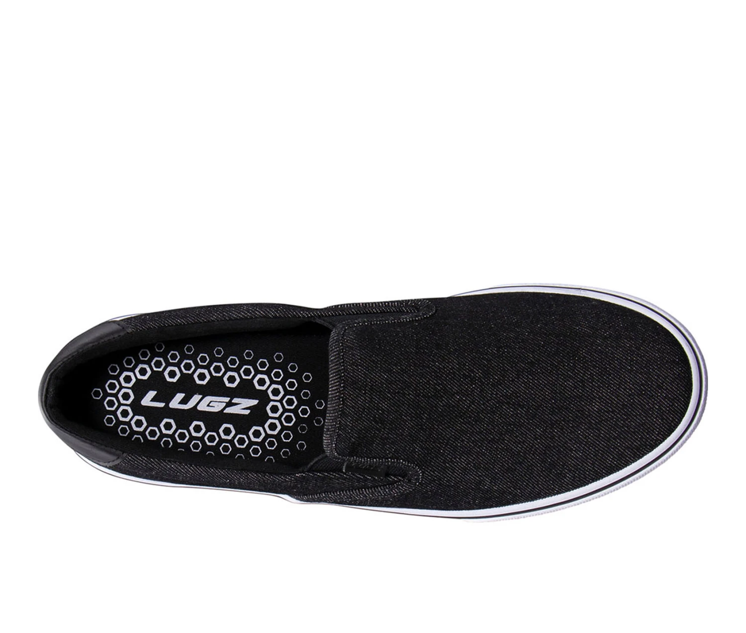 Men's Lugz Clipper Denim Wide Casual Slip-On Shoes - Image 6