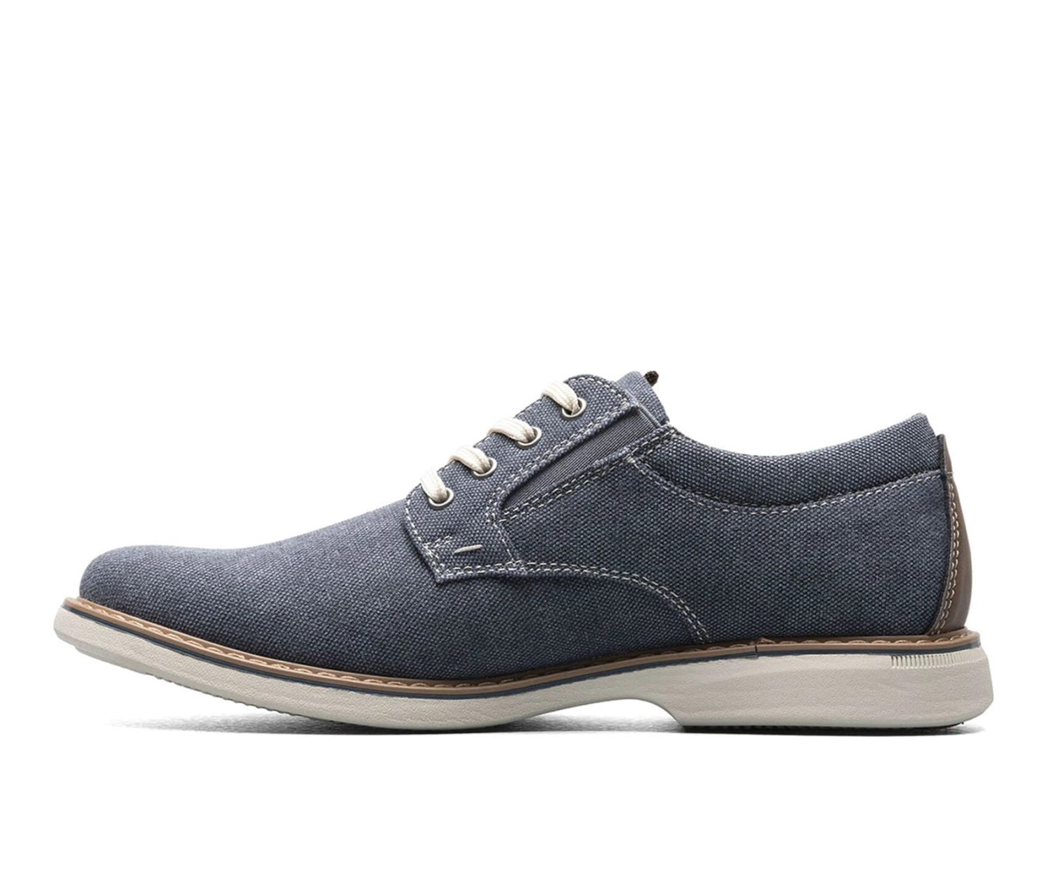 Men's Nunn Bush Otto Canvas Oxford Dress Shoes - Image 3