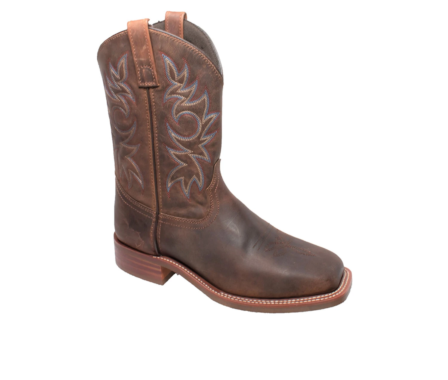 Men's AdTec 11" Western Square Toe Cowboy Boots - Image 2