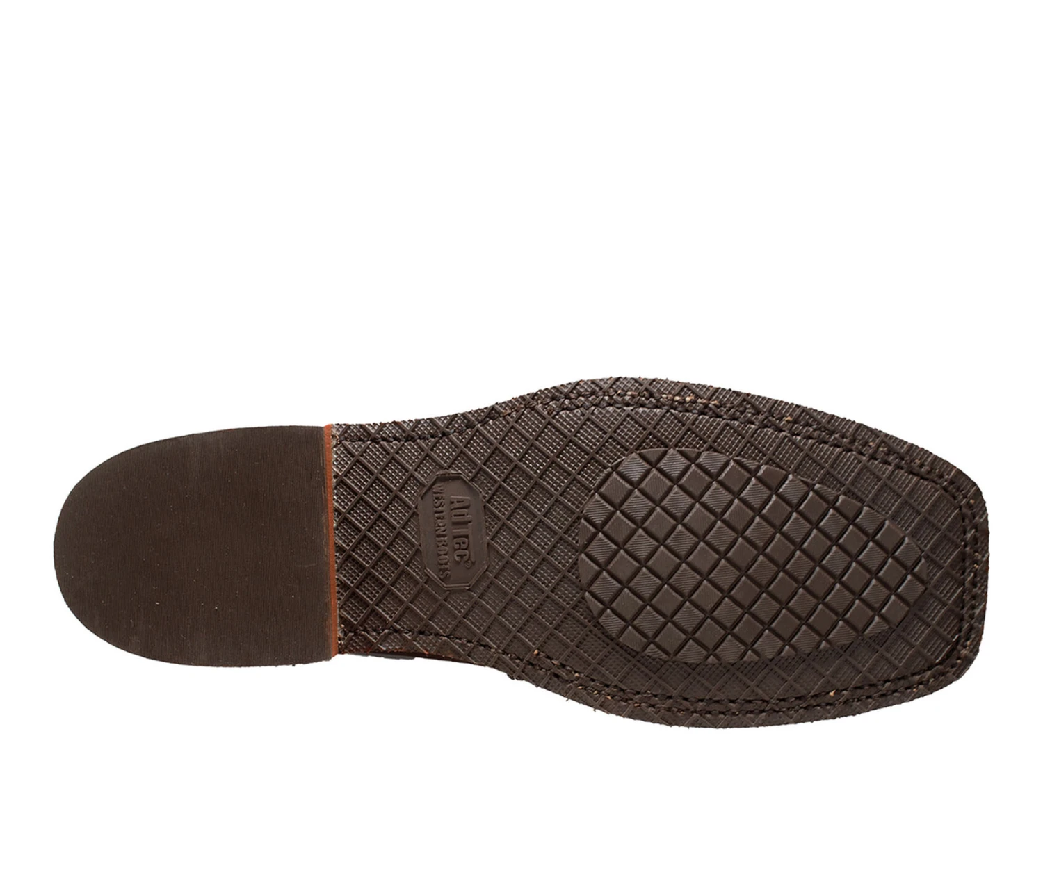 Men's AdTec 11" Western Square Toe Cowboy Boots - Image 5