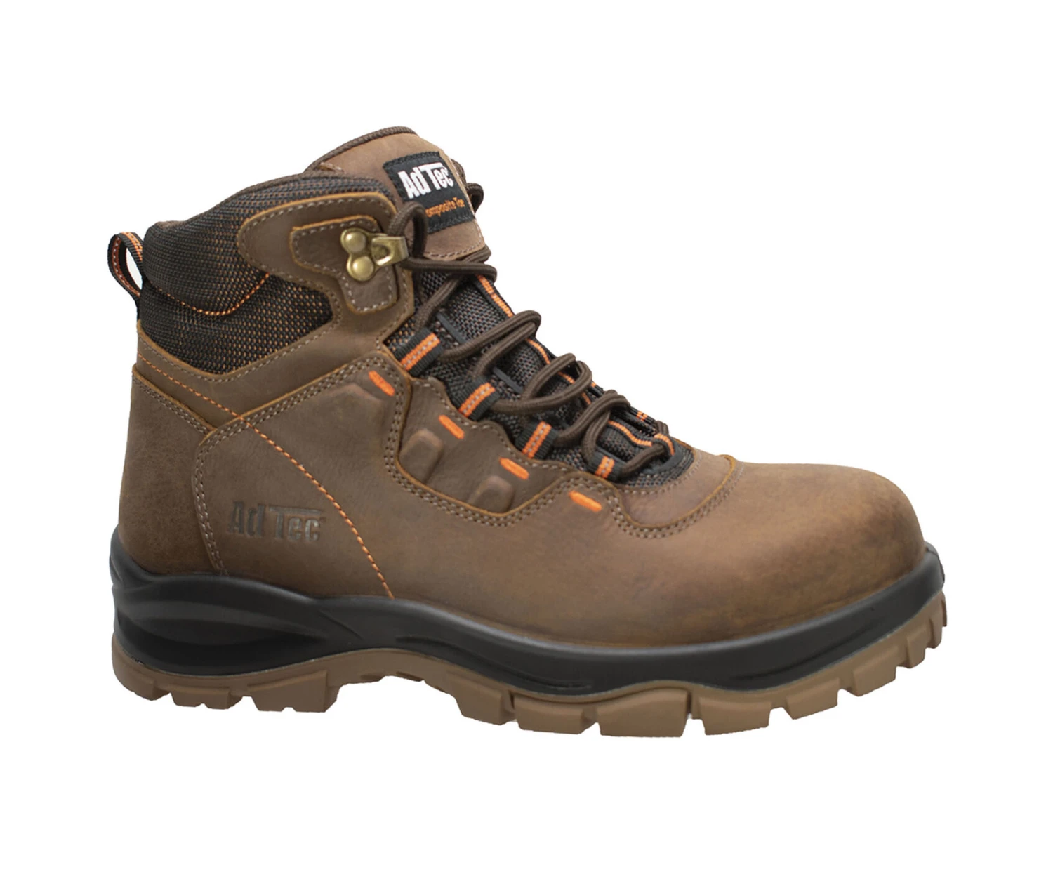 Men's AdTec 6" Waterproof Composite Toe Work Boots - Image 2