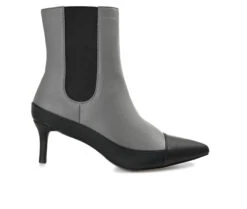 Women's Journee Collection Eleece Stiletto Chelsea Booties