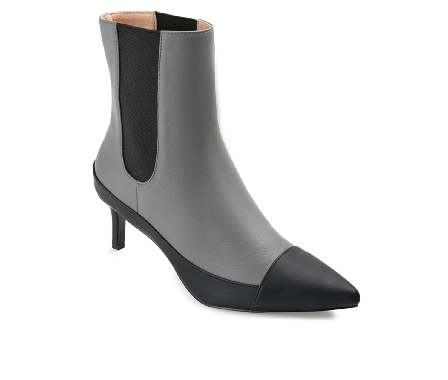 Women's Journee Collection Eleece Stiletto Chelsea Booties - Image 2