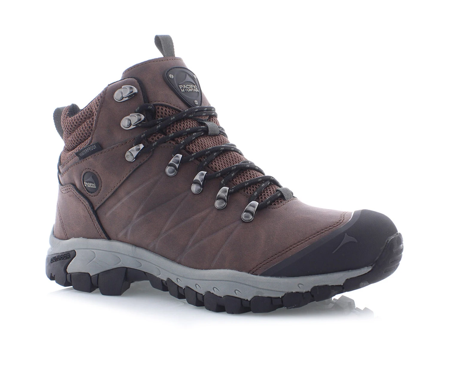 Men's Pacific Mountain Arrow Waterproof Hiking Boots - Image 2
