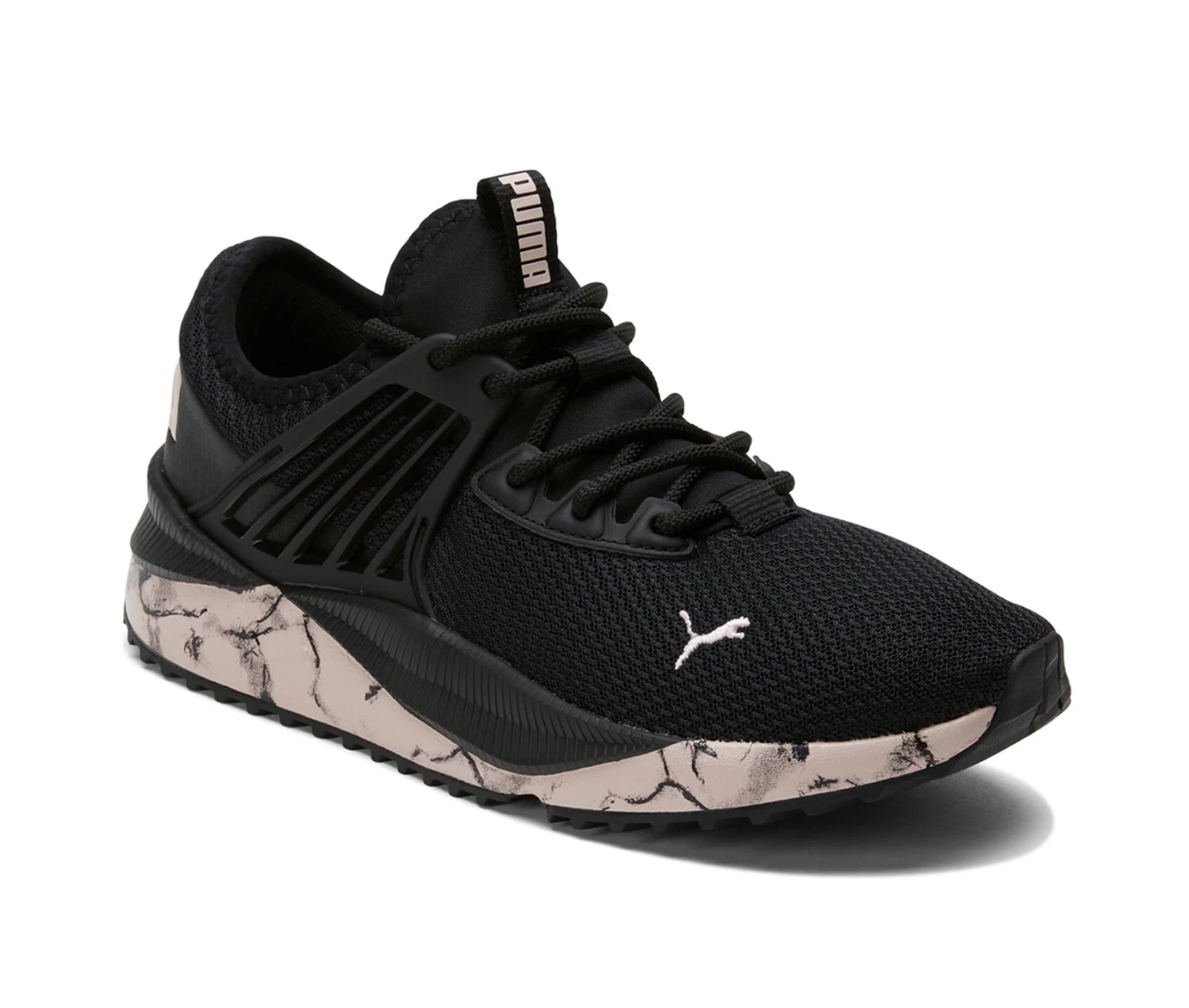 Women's Puma Pacer Future Marble Running Sneakers - Image 2