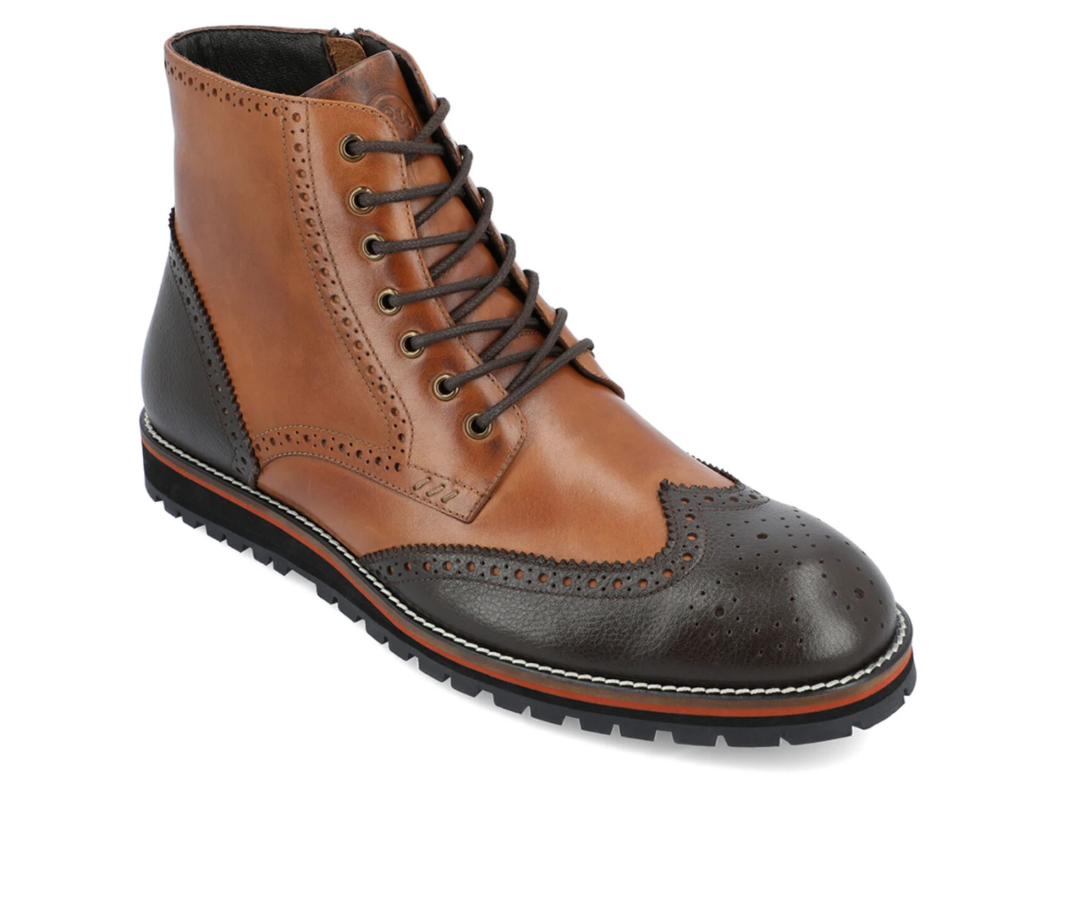 Men's Thomas & Vine Elijah Wingtip Dress Boots - Image 2