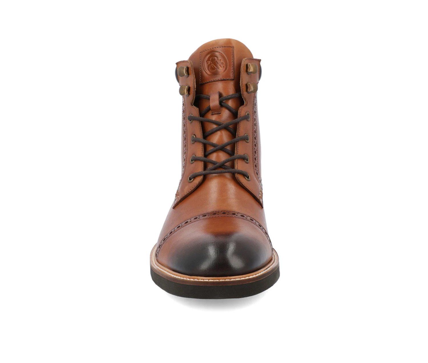 Men's Thomas & Vine Tyrus Cap Toe Dress Boots - Image 4