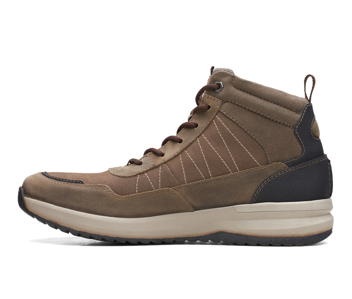 Men's Clarks Wellman Top Ap Waterproof Hiking Boots - Image 3