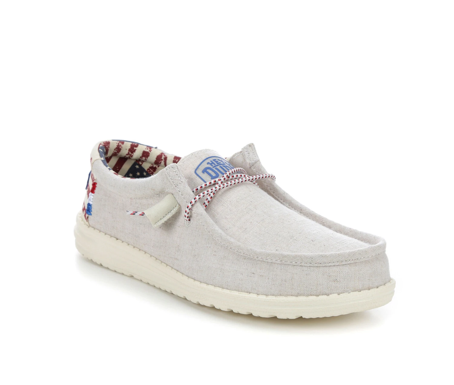 Men's HEYDUDE Wally Patriotic Casual Shoes - Image 2