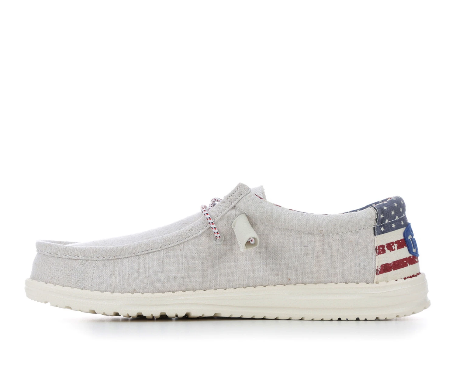 Men's HEYDUDE Wally Patriotic Casual Shoes - Image 3