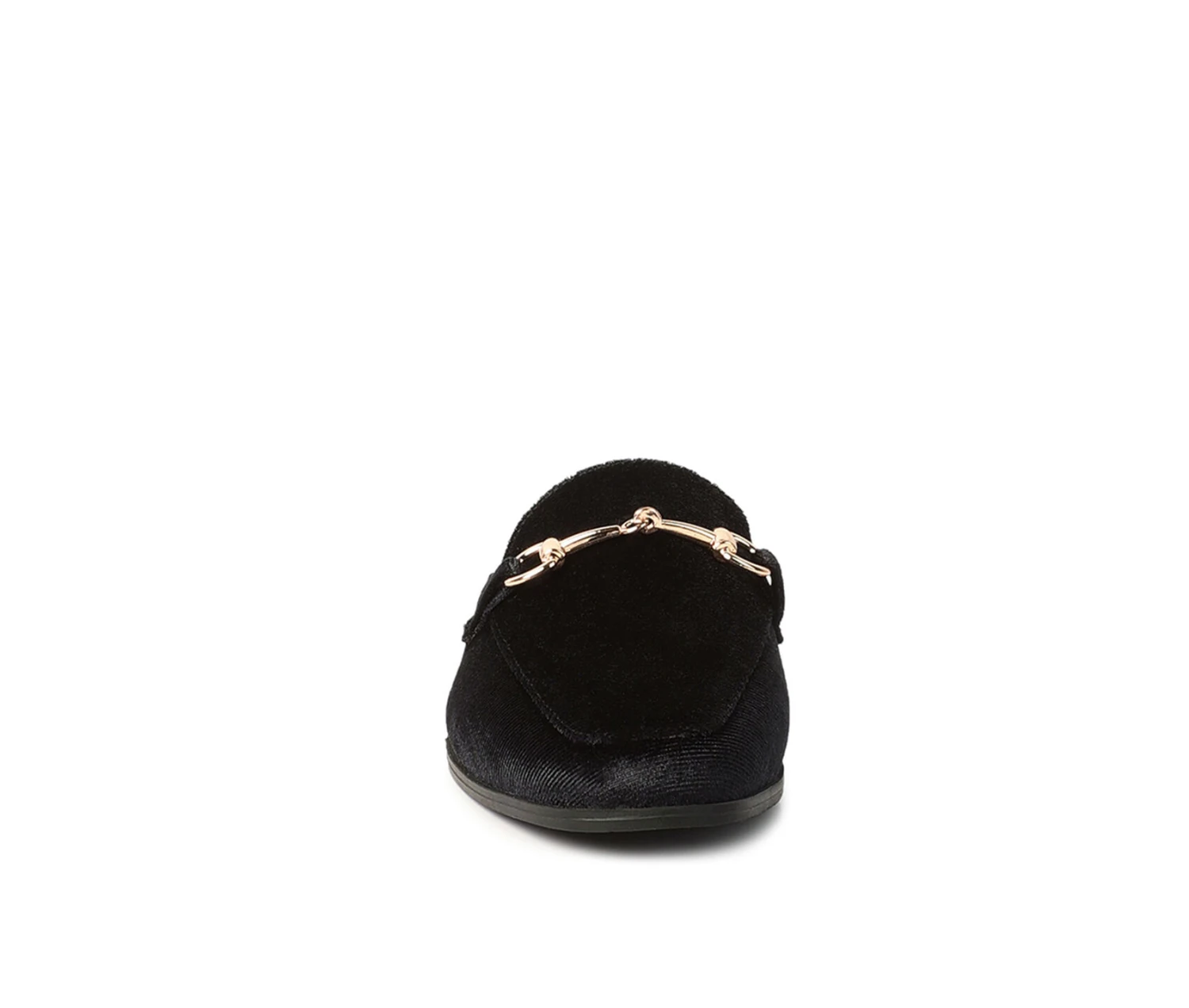 Women's London Rag Velvet Mules - Image 4