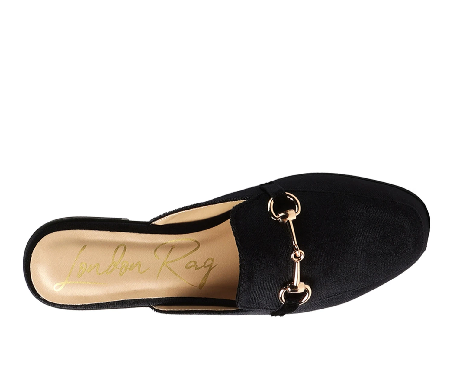 Women's London Rag Velvet Mules - Image 6