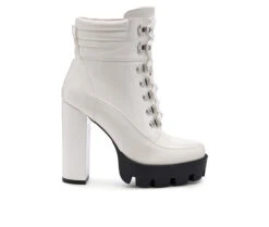 Women's London Rag Stopper Heeled Combat Booties