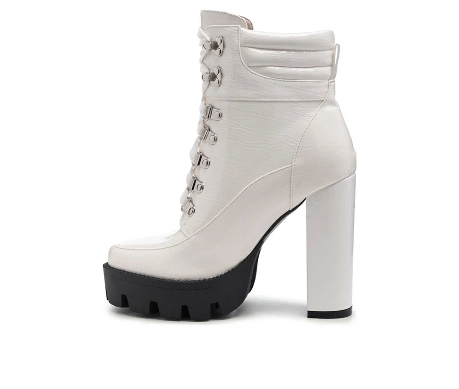 Women's London Rag Stopper Heeled Combat Booties - Image 3