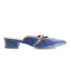 Women's Journee Collection Jewel Mules