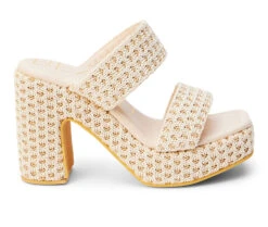 Women's Beach By Matisse Gem Block Heel Platform Sandals