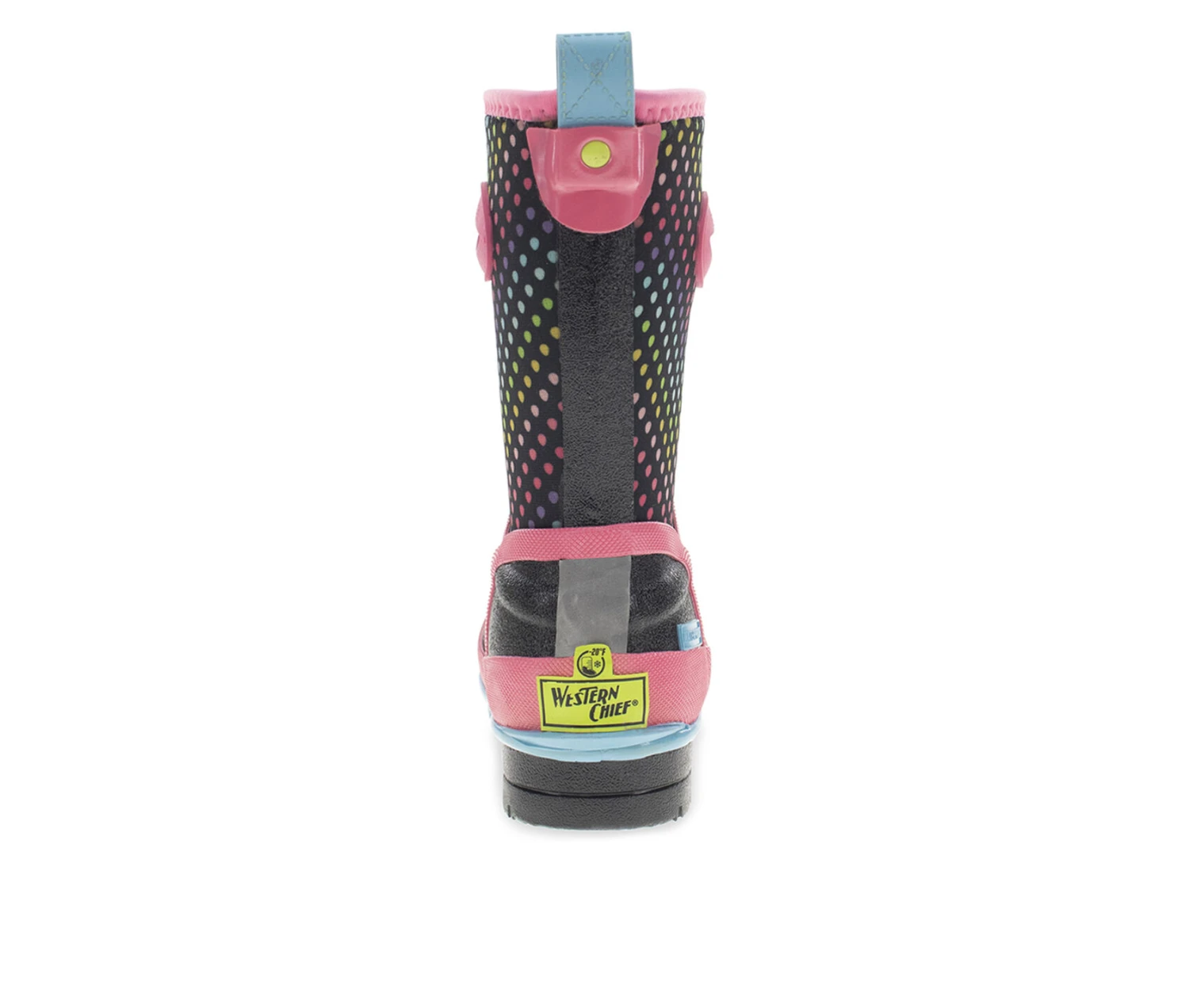 Girls' Western Chief Little Kid & Big Kid Rainbow Wave Neo Waterproof Boots - Image 5