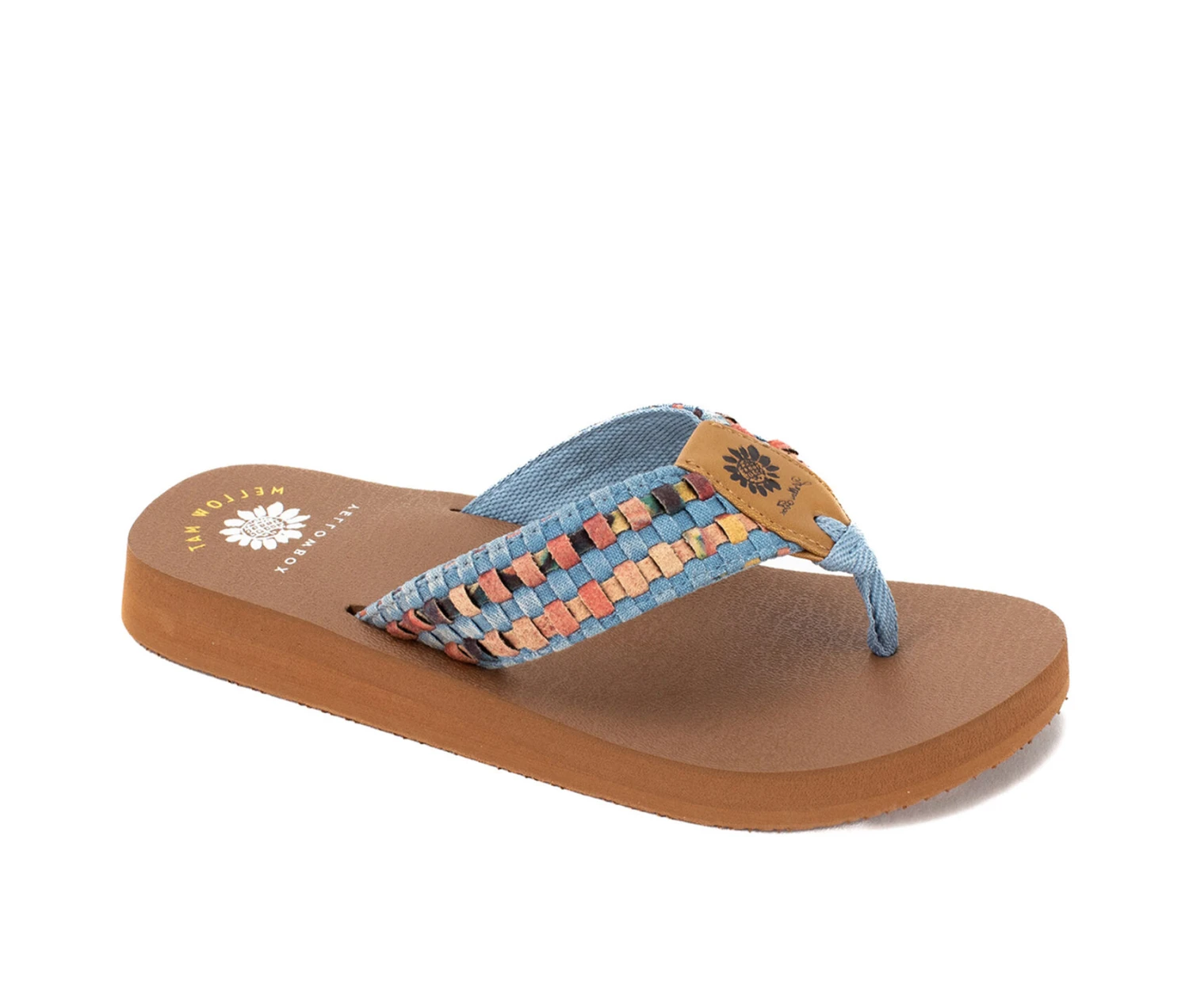 Women's Yellow Box Naddy Flip-Flops - Image 2