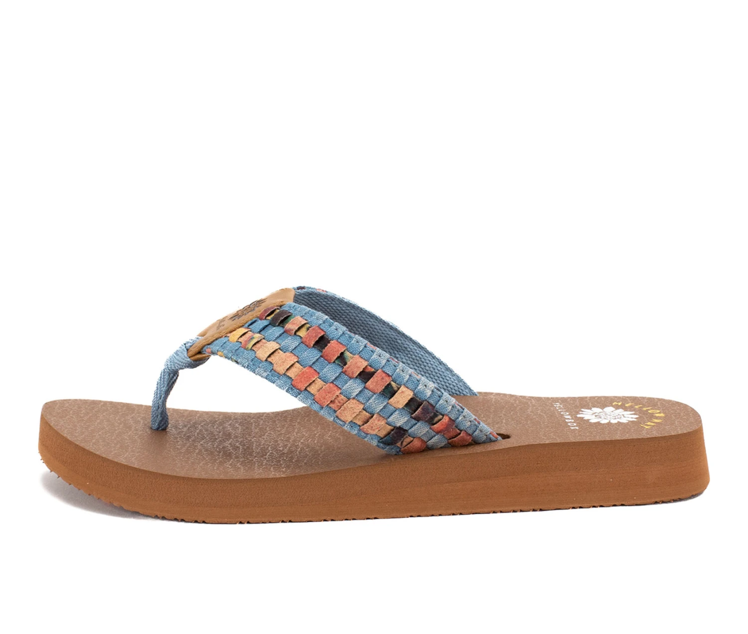 Women's Yellow Box Naddy Flip-Flops - Image 3