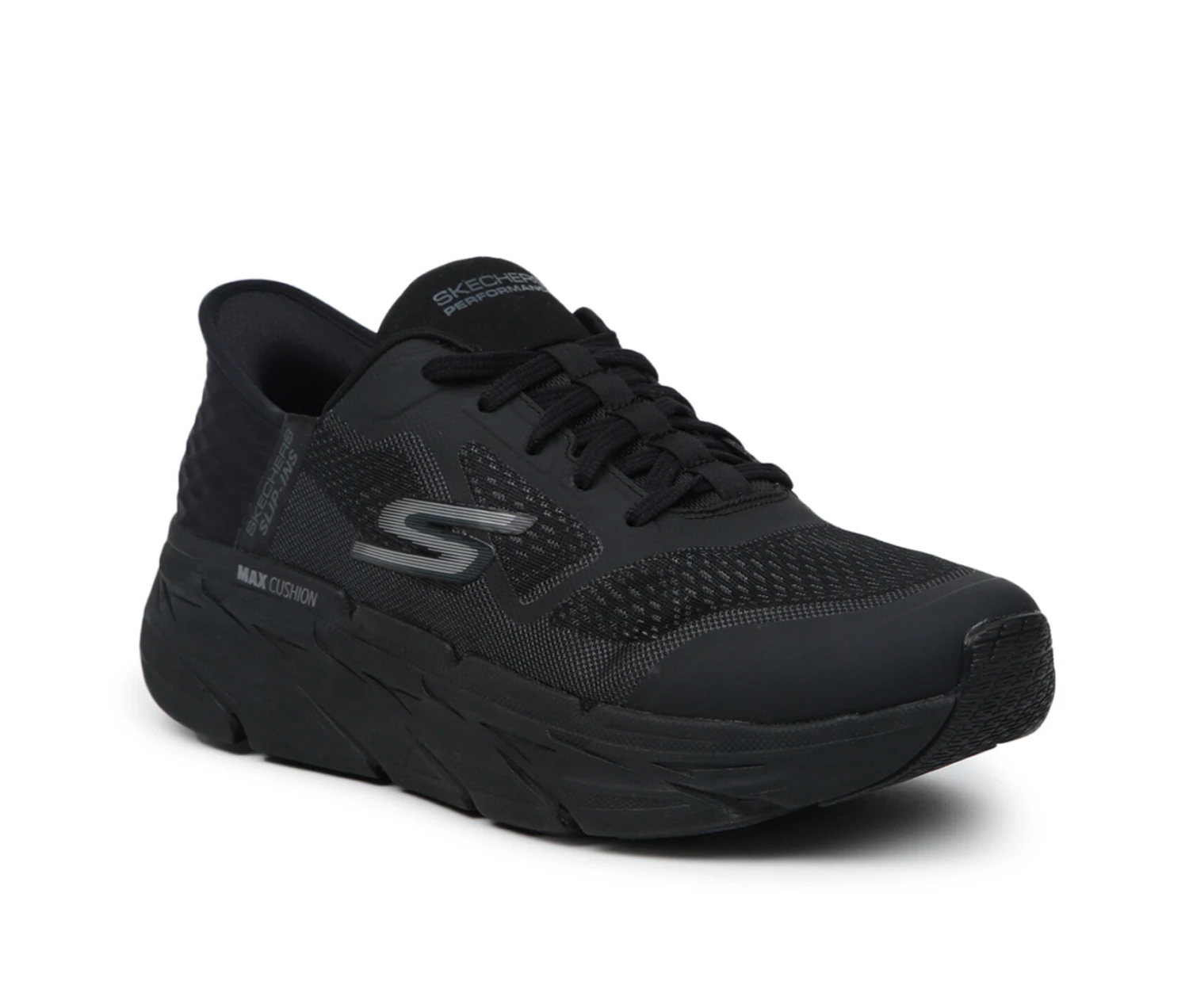 Men's Skechers 220313 Max Cushion Slip In Running Shoes - Image 2