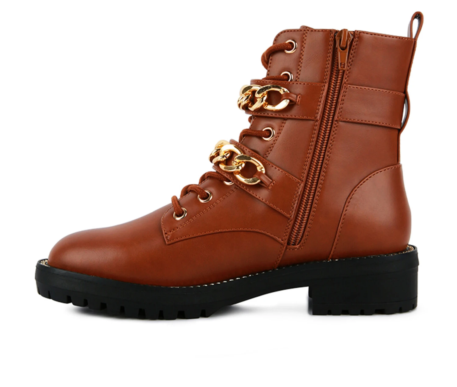 Women's London Rag Billy Combat Boots - Image 3