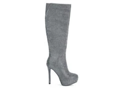 Women's London Rag Nebula Heeled Mid Calf Boots
