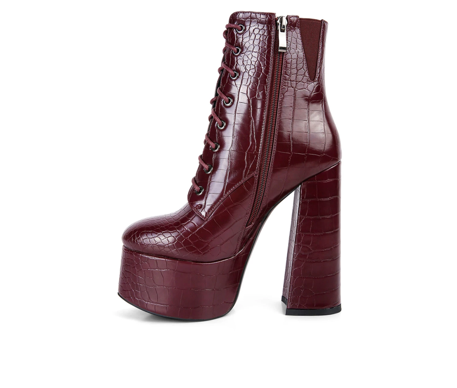 Women's London Rag Magdalene Platform Heeled Booties - Image 3