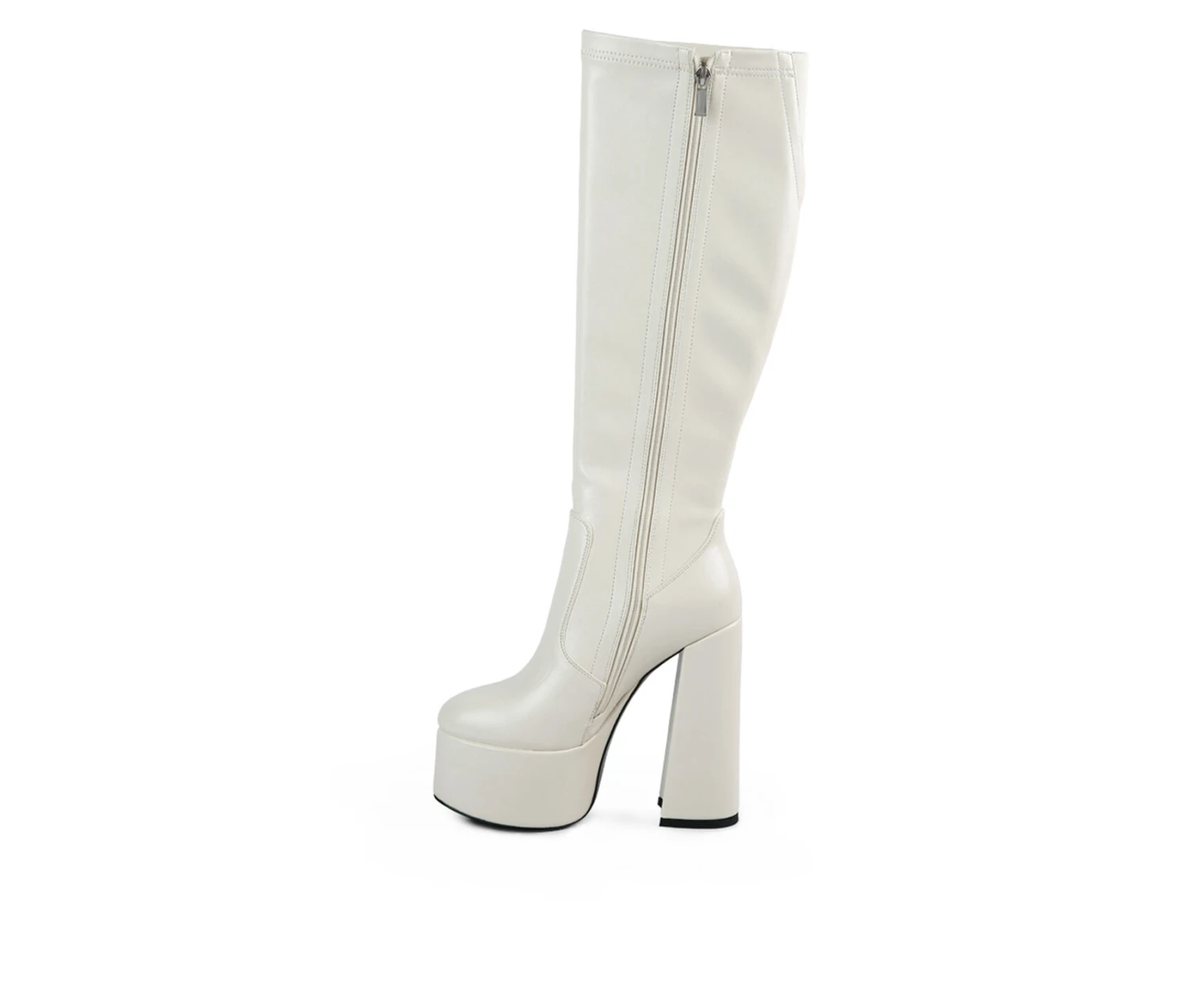 Women's London Rag Coraline Heeled Mid Calf Boots - Image 3