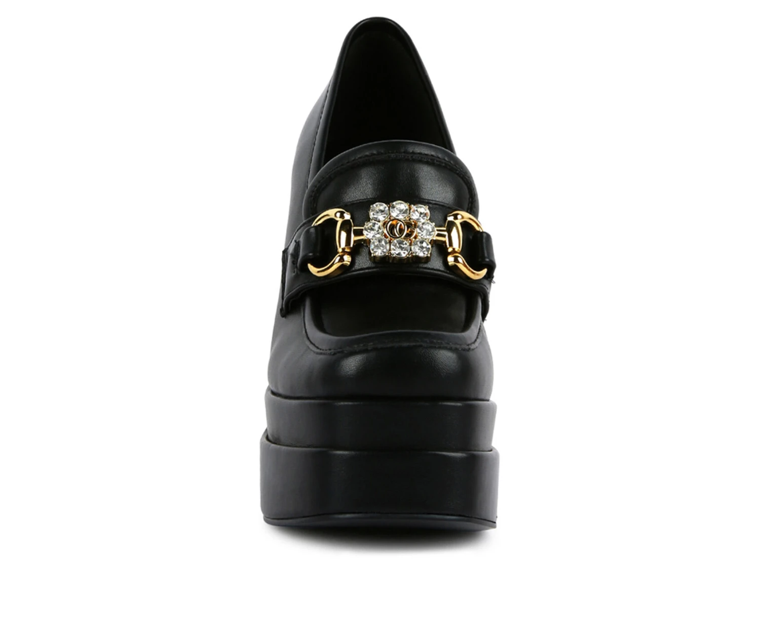 Women's London Rag Bratz Block Heel Platform Loafers - Image 4