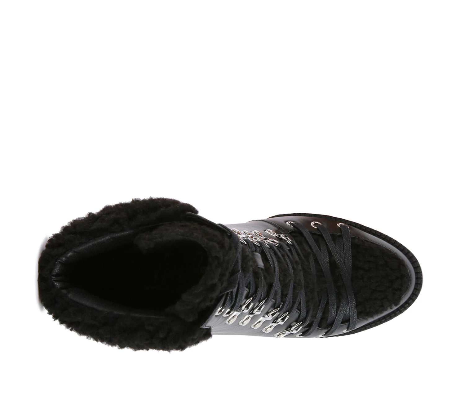 Women's London Rag Pines Lace Up Heeled Platform Boots - Image 6