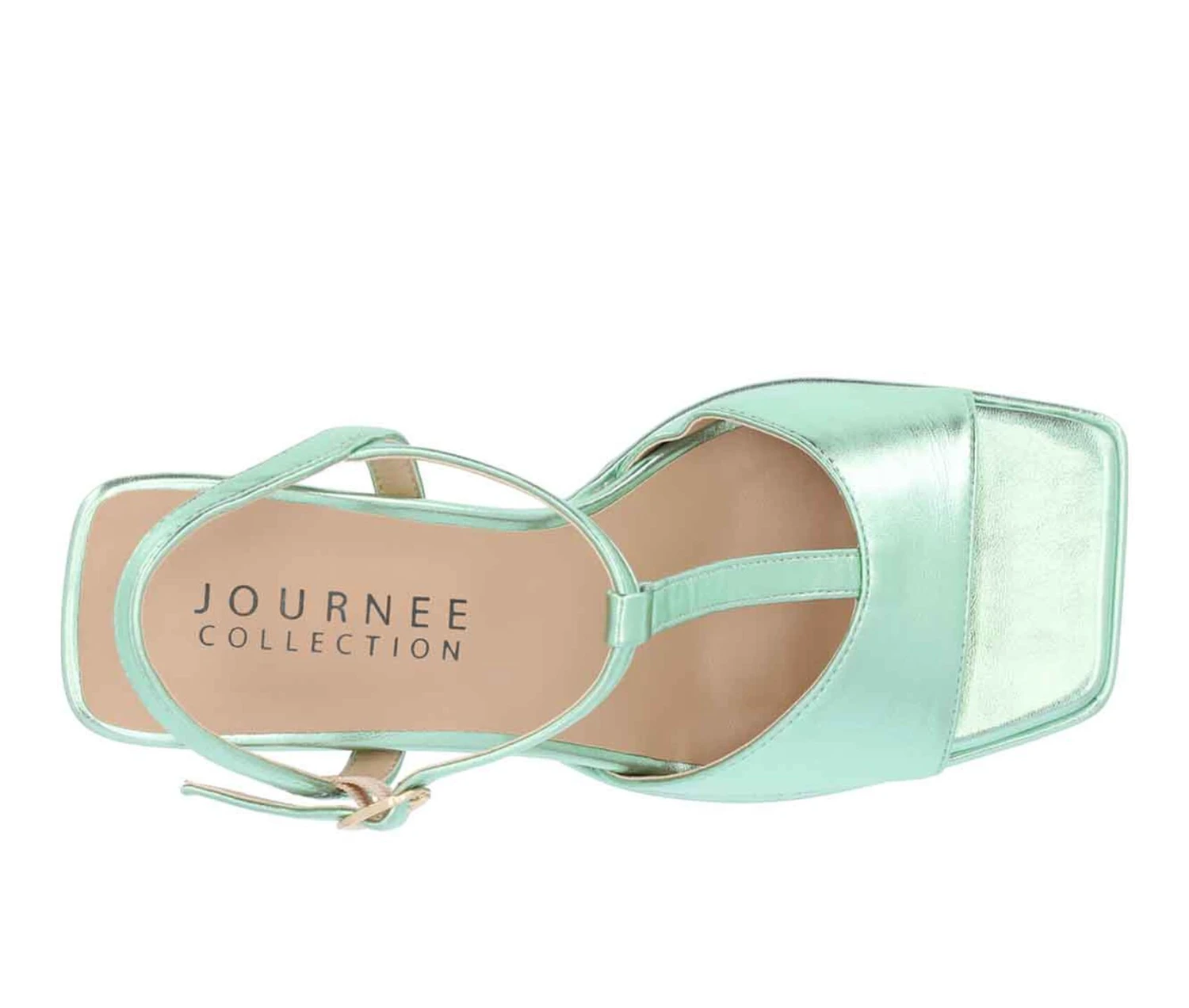 Women's Journee Collection Parson Platform Dress Sandals - Image 6