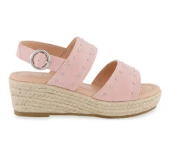 Girls' Marc Fisher Children's Little Kid & Big Kid Loren Debby Wedge Sandals