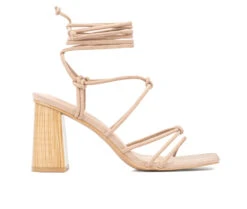 Women's New York And Company Bailey Heel Dress Sandals