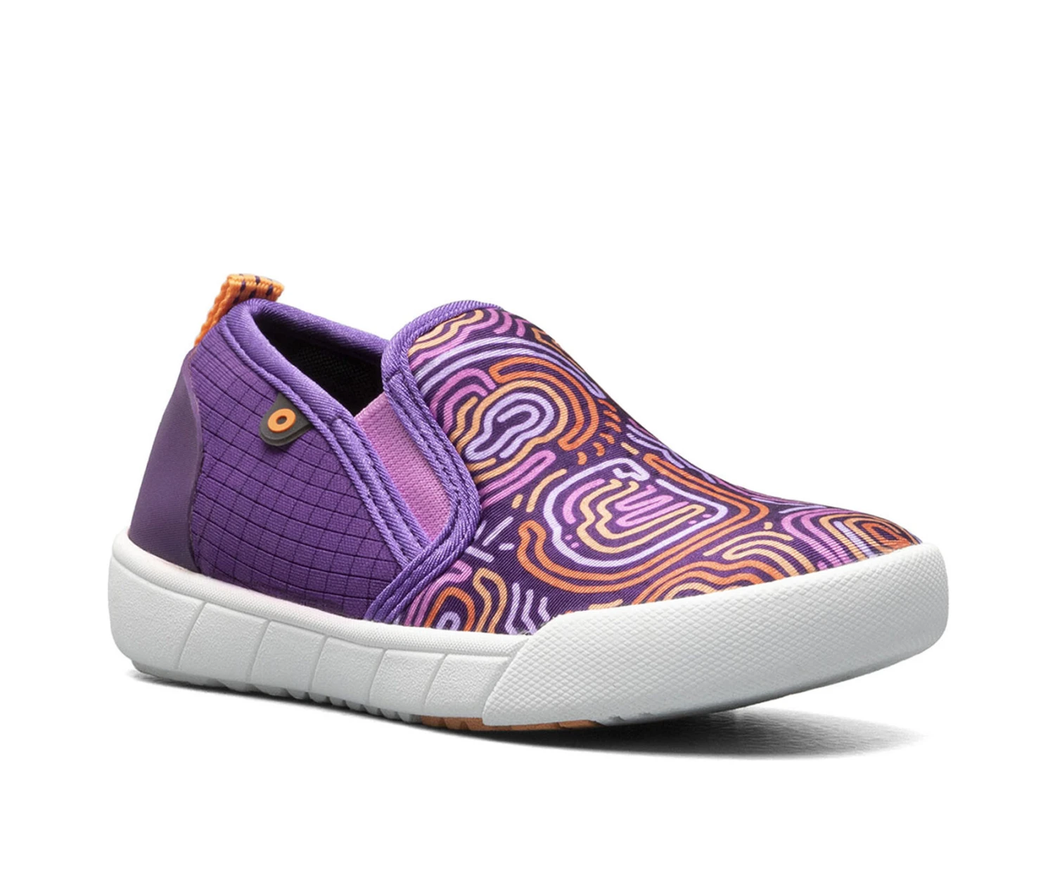 Girls' Bogs Footwear Little Kid & Big Kid Kicker II Slip On Cloud Geo Shoes - Image 2