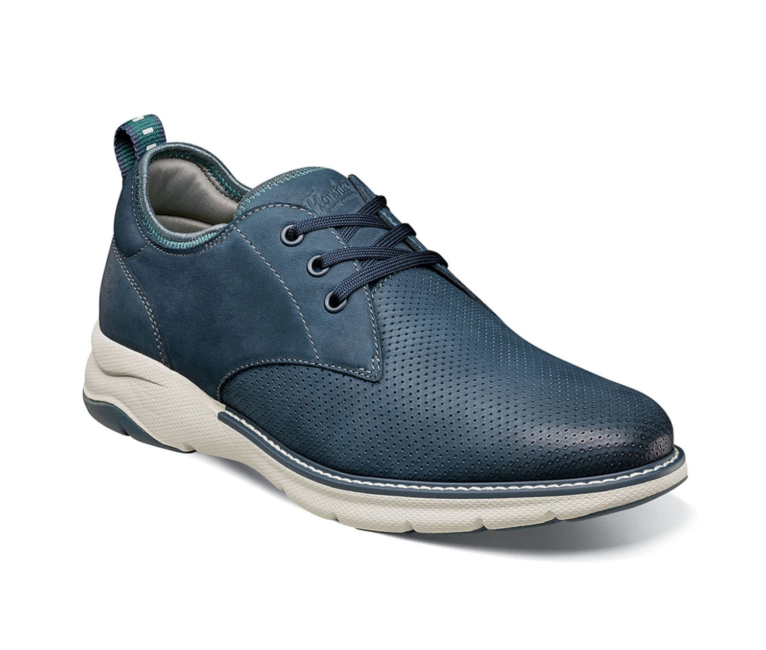 Men's Florsheim Fenzi Perf Toe Oxfords - Image 2