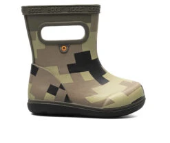 Kids' Bogs Footwear Toddler Skipper II Big Camo Rain Boots