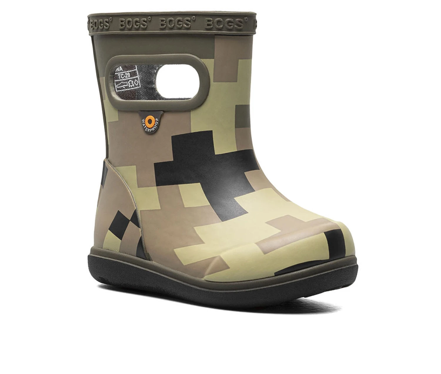 Kids' Bogs Footwear Toddler Skipper II Big Camo Rain Boots - Image 2