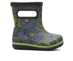 Kids' Bogs Footwear Toddler Skipper II Cloud Geo Rain Boots