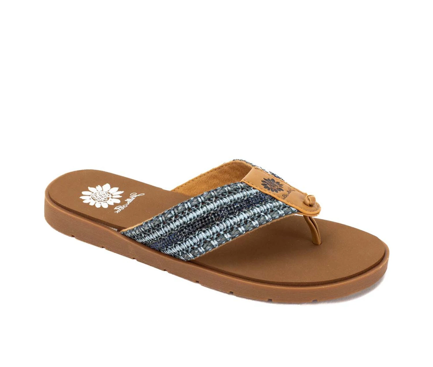 Women's Yellow Box Fania Flip-Flops - Image 2