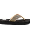 Women's Yellow Box FildrIn Flip-Flops