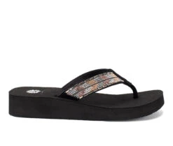 Women's Yellow Box Jaunty Flip-Flops