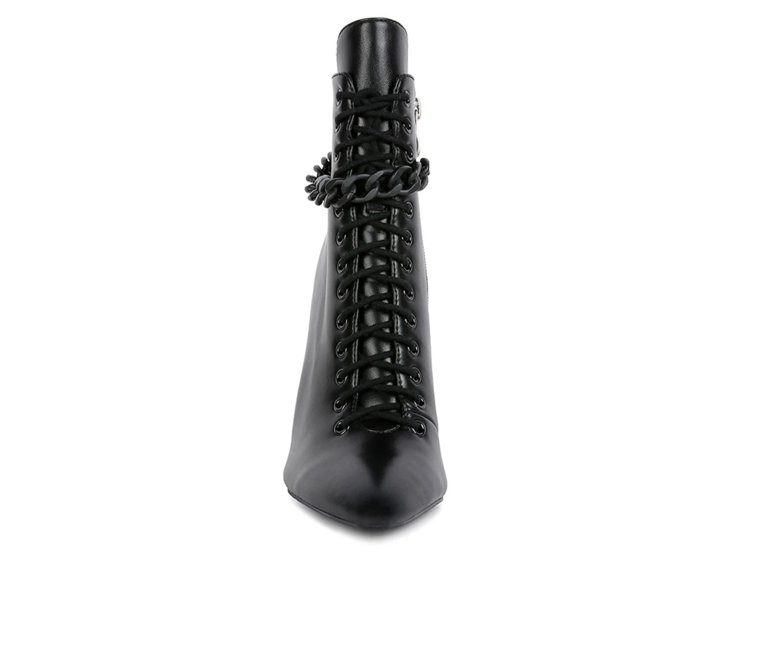 Women's London Rag Moulin Lace Up Stiletto Booties - Image 4